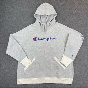 Champion Hoodie Mens XL Gray Powerblend New Skate Grunge Street